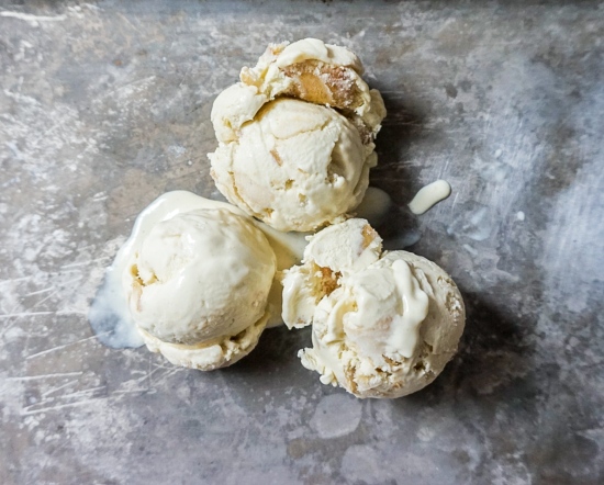 Blue Cheese and Pear Ice Cream (2)